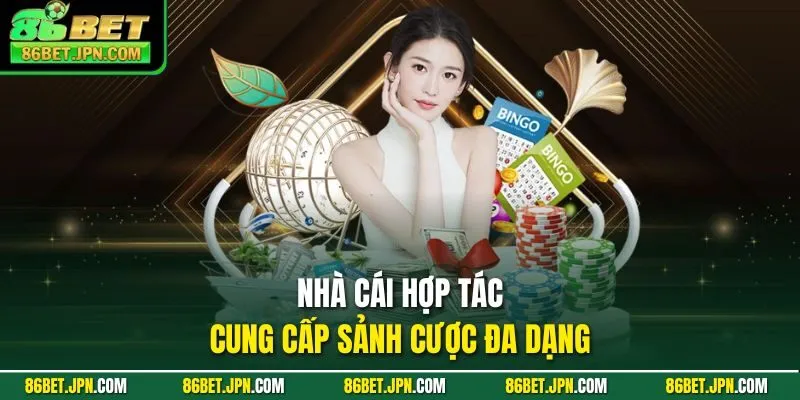 Nhà cái hợp tác cung cấp sảnh cược đa dạng 